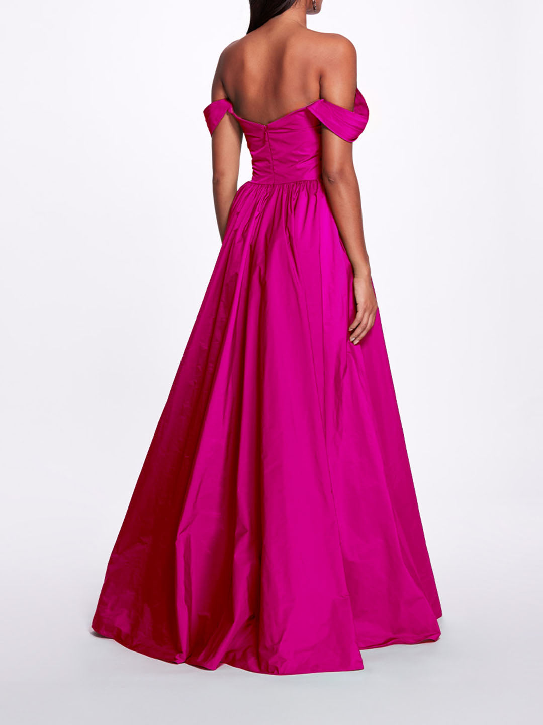 Twist Taffeta Gown | Marchesa