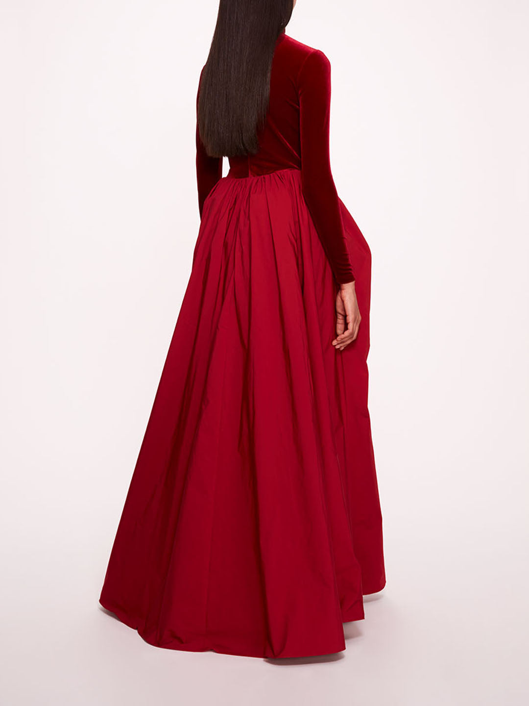 Velvet Taffeta Gown | Marchesa