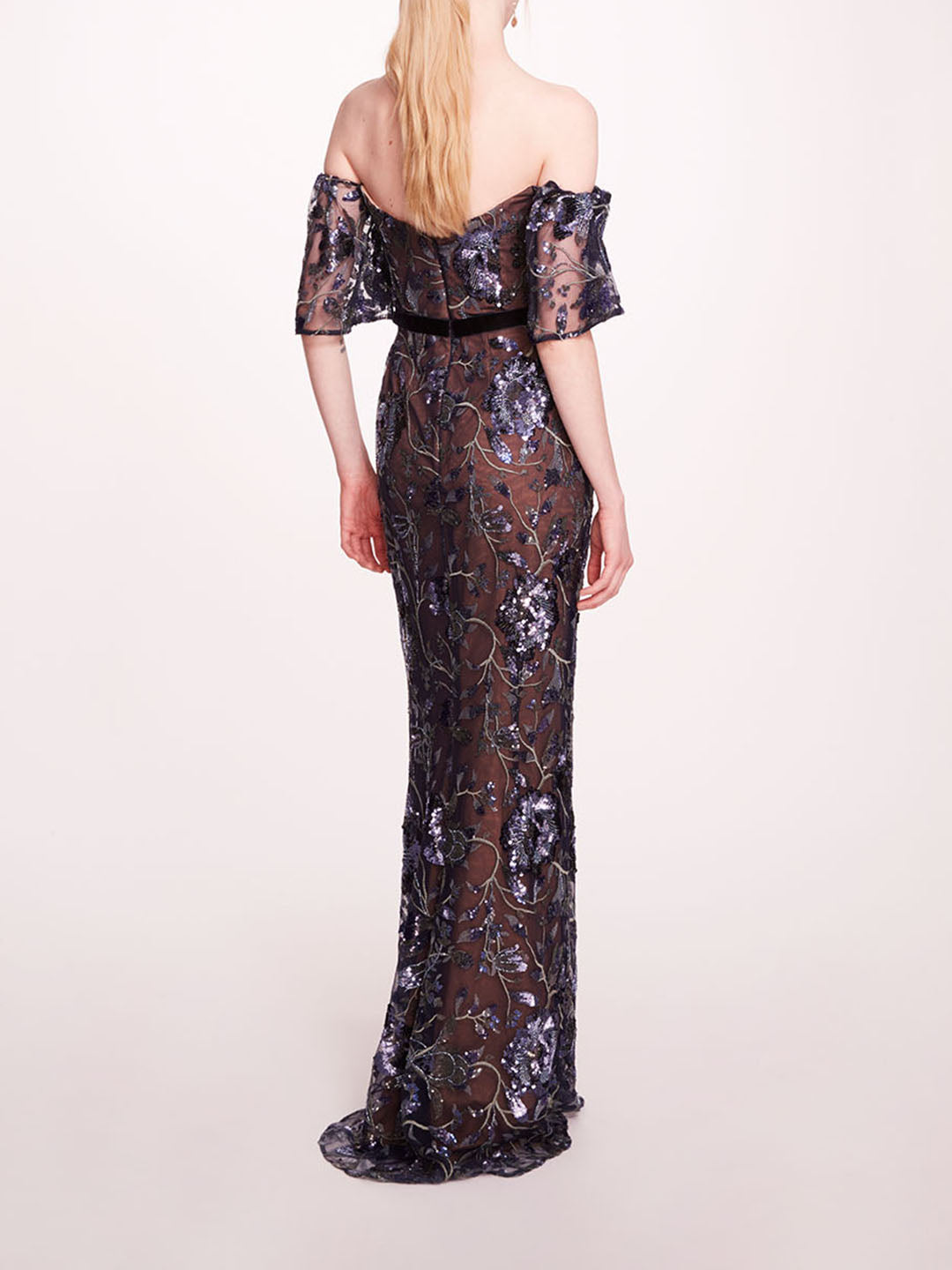 【Marchesa Notte】クライミングヴァインズ ミディドレス Climbing Vines Gown – Marchesa