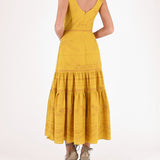 Voile Tiered Maxi Dress