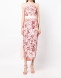 Load image into Gallery viewer, Strapless Column Midi Dress | Marchesa

