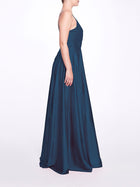 Matera Wrap Floral Gown