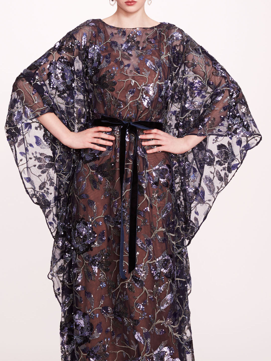 Climbing Vines Kaftan | Marchesa