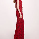 Corded Column Gown