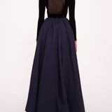Velvet Taffeta Gown | Marchesa