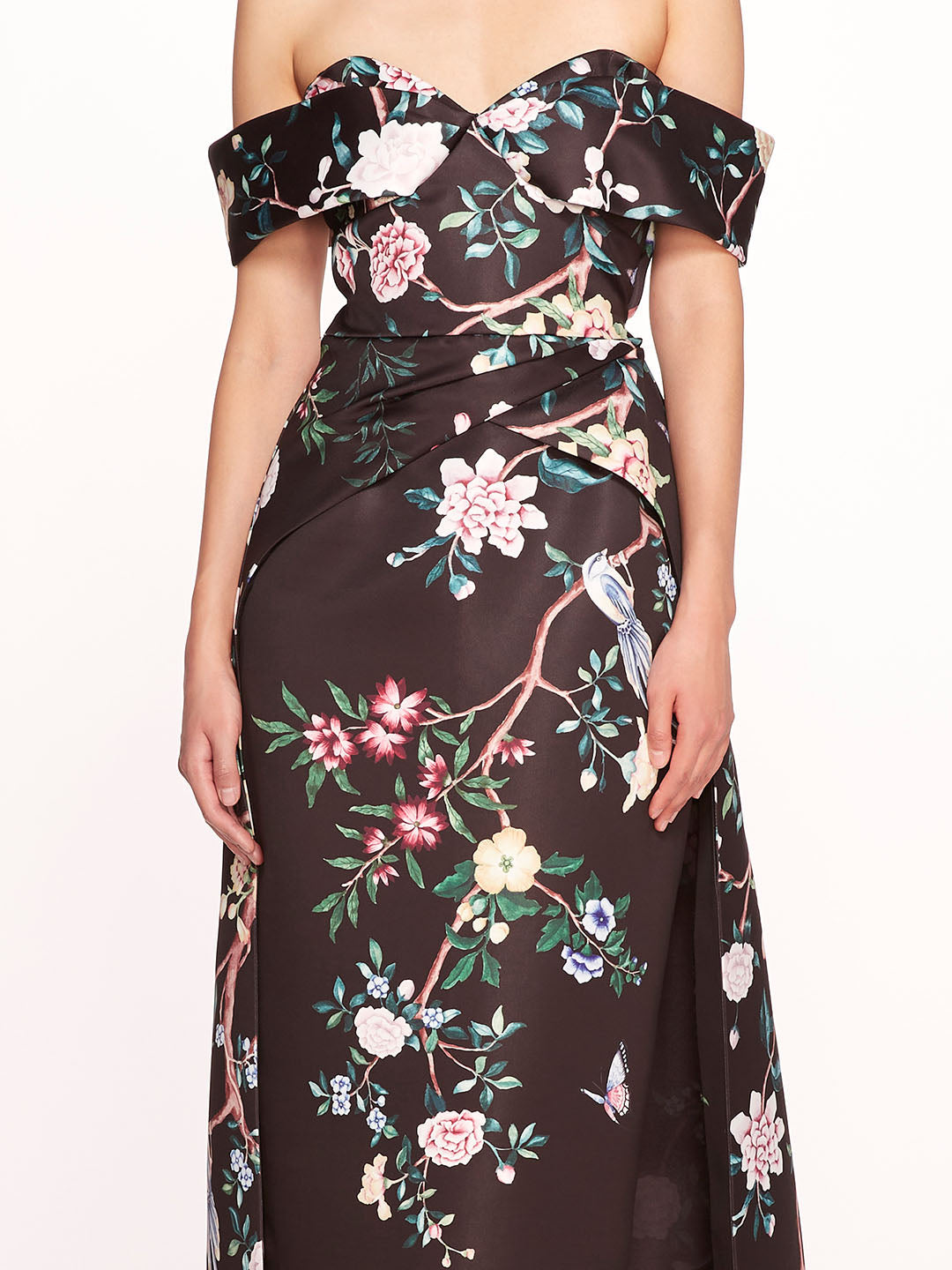 Paradise Midi Dress | Marchesa