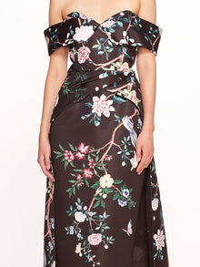 Paradise Midi Dress | Marchesa
