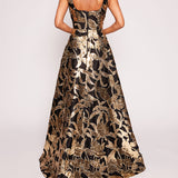 Lotus Sequin Gown | Marchesa