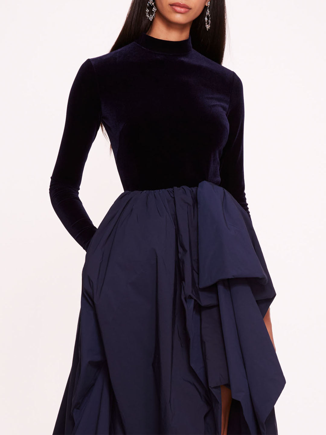 Velvet Taffeta Gown | Marchesa