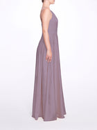 Barletta One-Shoulder Gown
