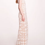 Corded Column Gown | Marchesa