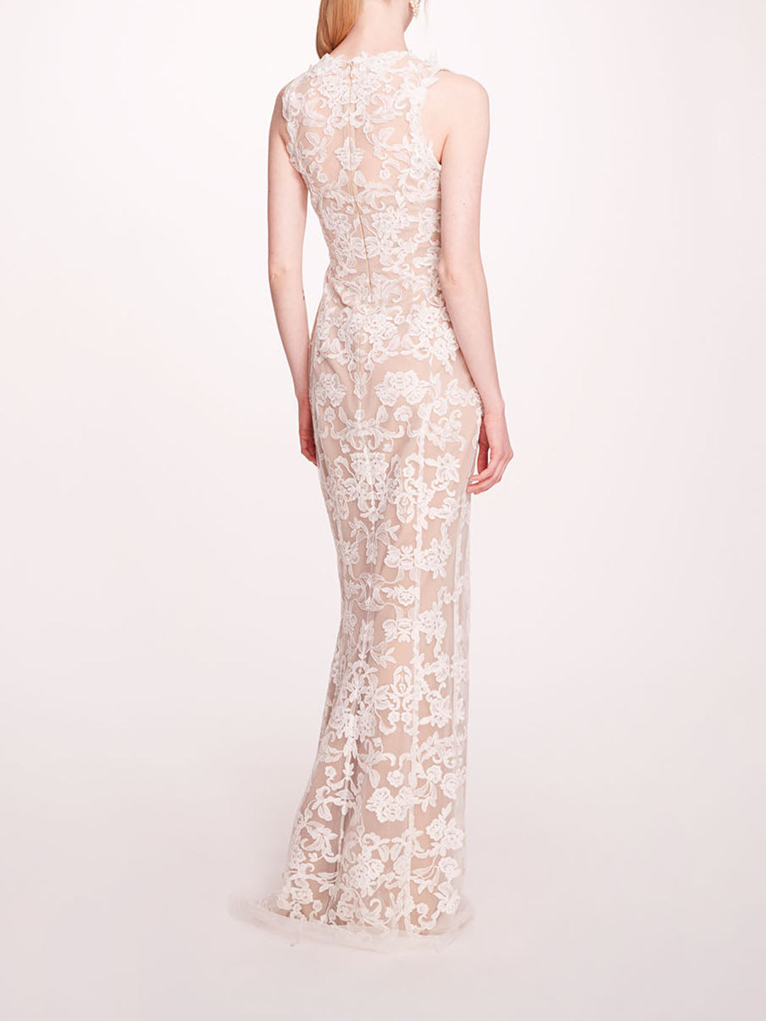 Corded Column Gown | Marchesa