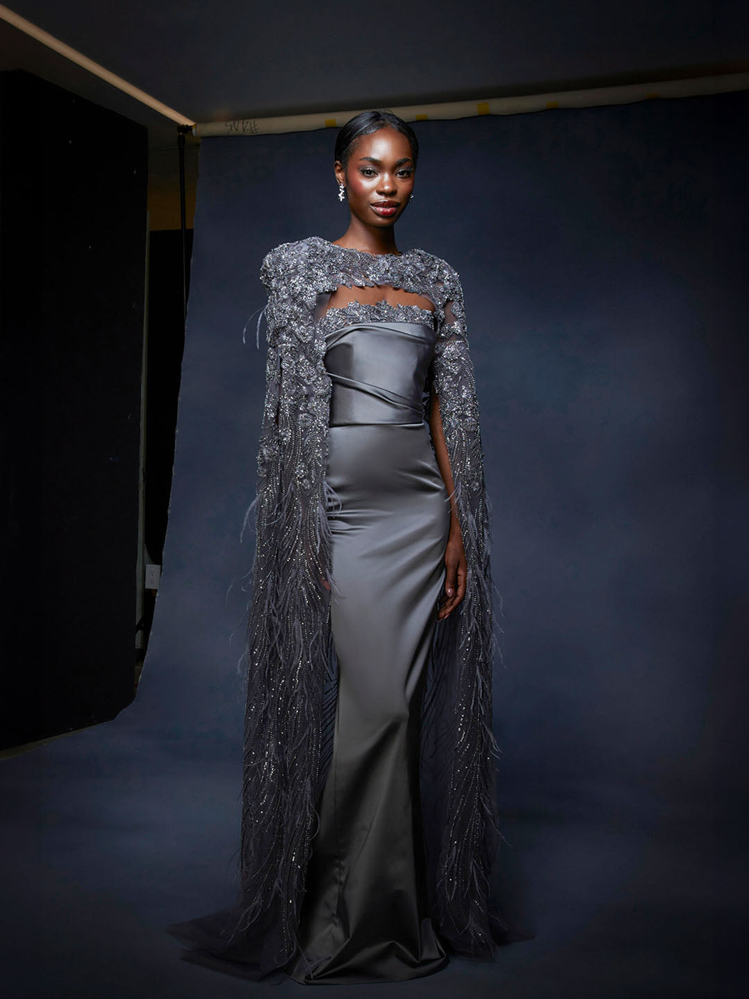 Look 6 Cape | Marchesa
