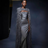 Look 6 Cape | Marchesa