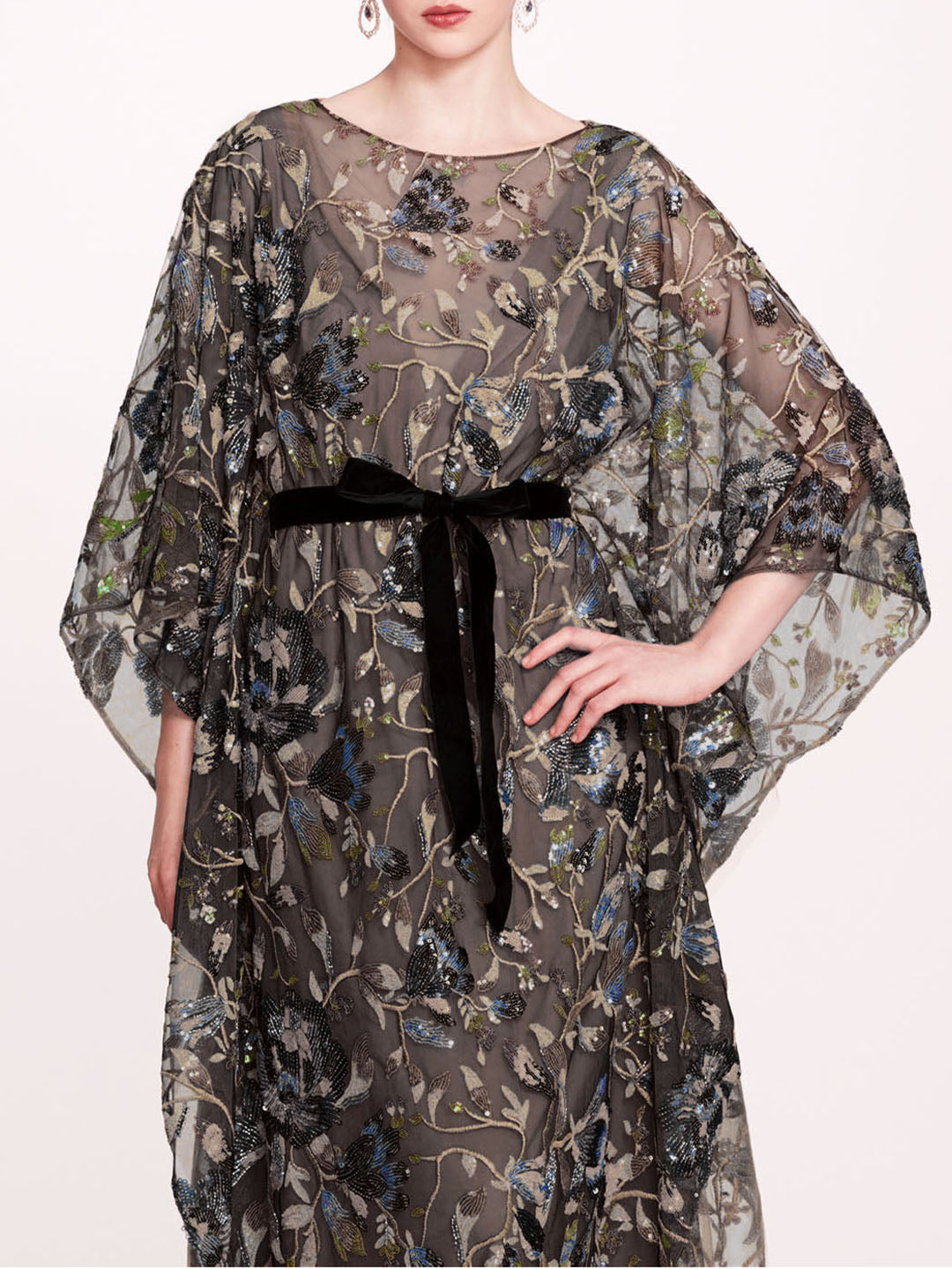 Climbing Vines Kaftan | Marchesa
