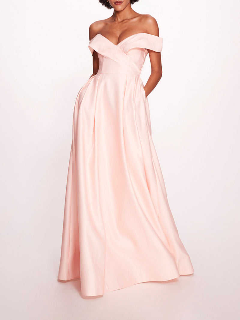 Duchess Satin Gown | Marchesa