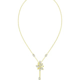 Wild Flower Yellow Gold Y Necklace | Marchesa
