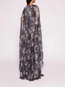 Foiled Garden Gown | Marchesa