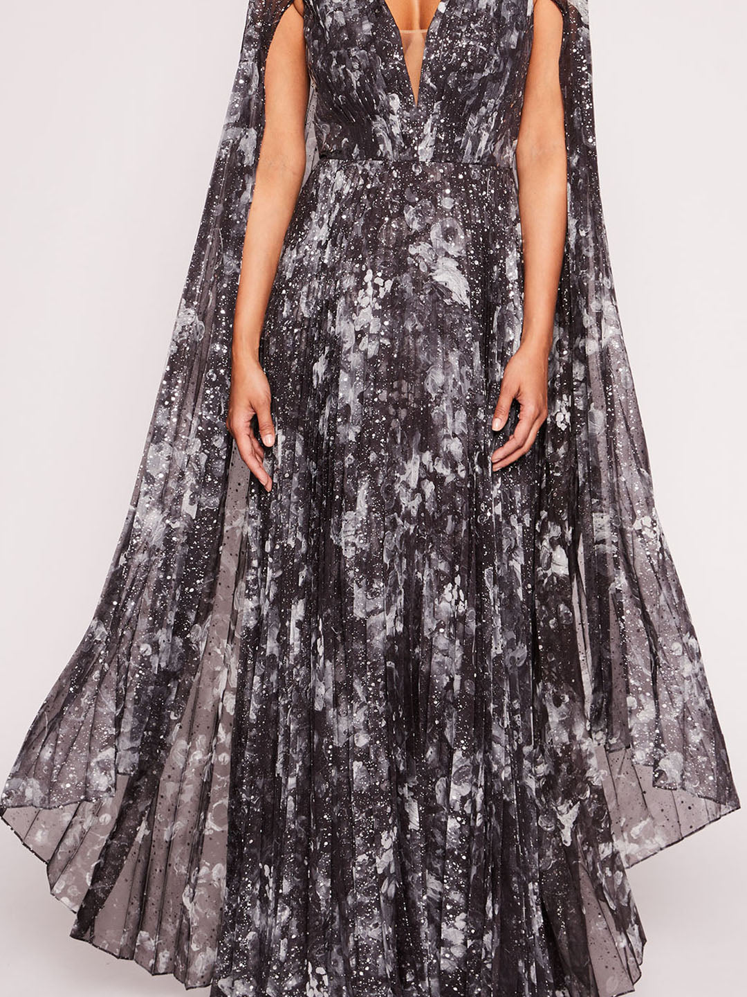 Foiled Garden Gown | Marchesa