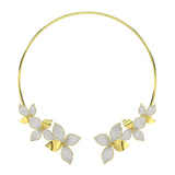 Wild Flower Yellow Gold Necklace | Marchesa