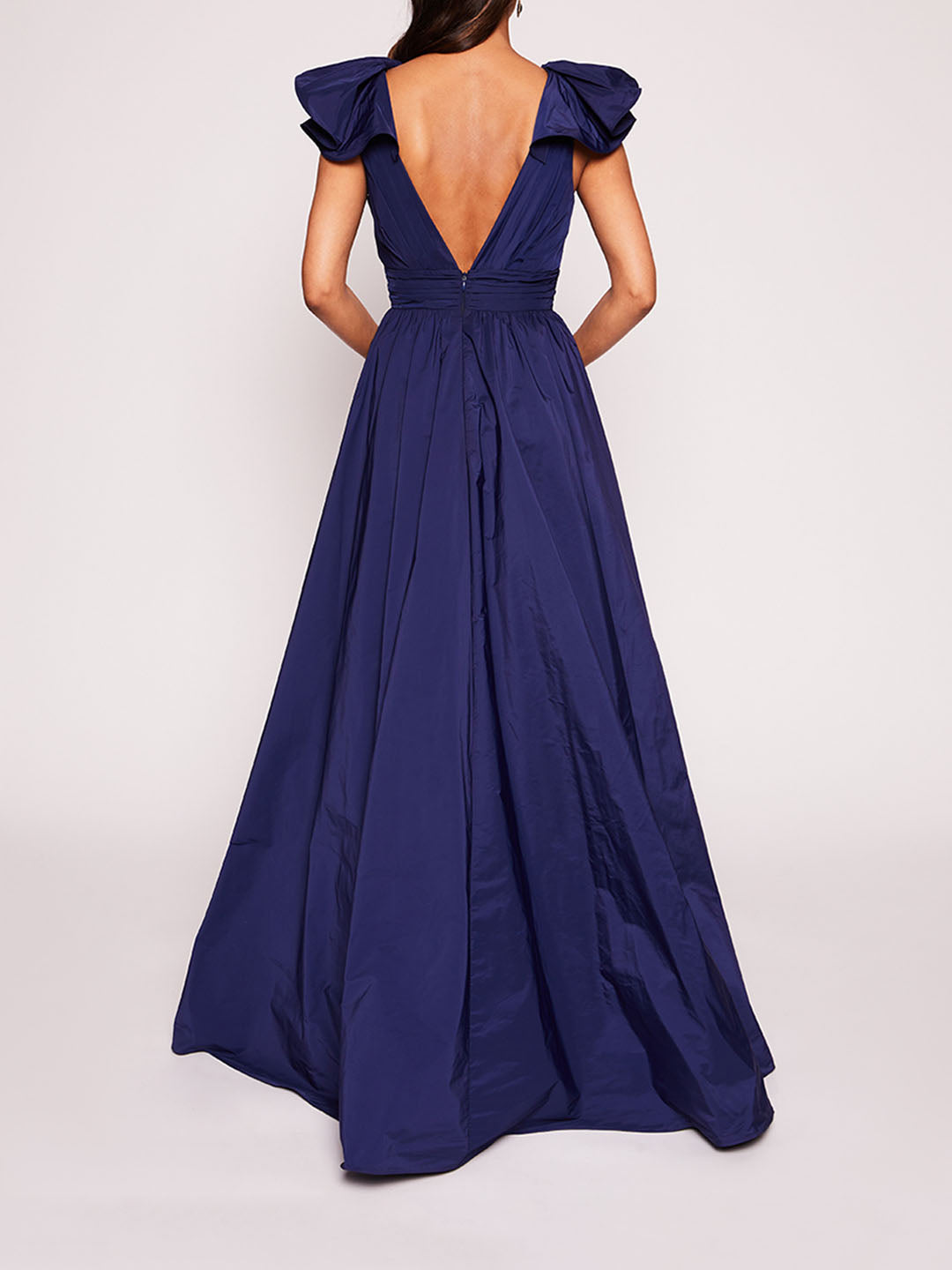 Bow Taffeta Gown | Marchesa