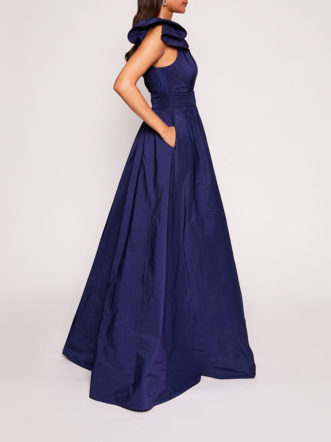 Bow Taffeta Gown | Marchesa