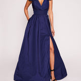 Bow Taffeta Gown | Marchesa