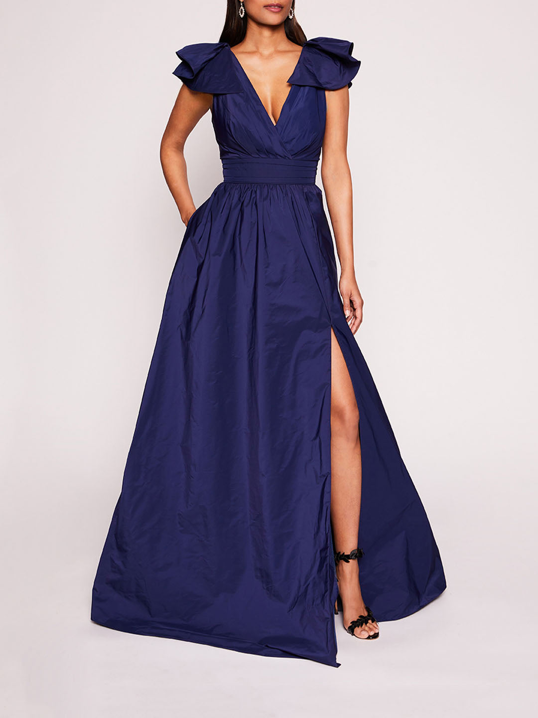 Bow Taffeta Gown | Marchesa