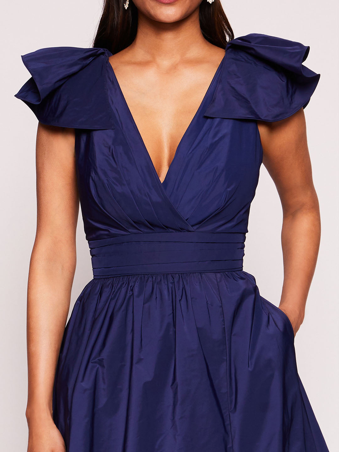 Bow Taffeta Gown | Marchesa