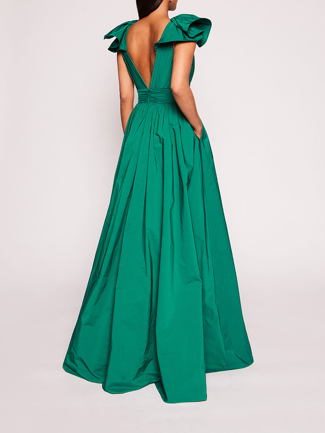 Bow Taffeta Gown | Marchesa