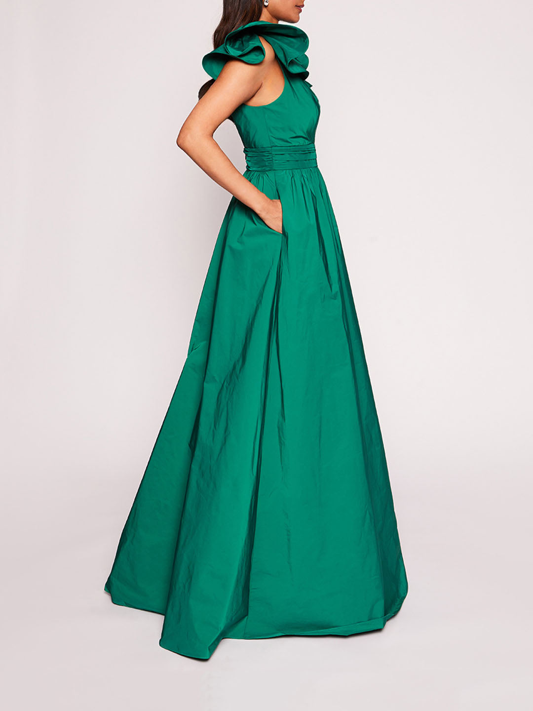 Bow Taffeta Gown | Marchesa