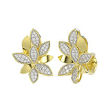 Wild Flower Yellow Gold Earrings | Marchesa