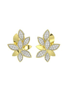 Wild Flower Yellow Gold Earrings | Marchesa