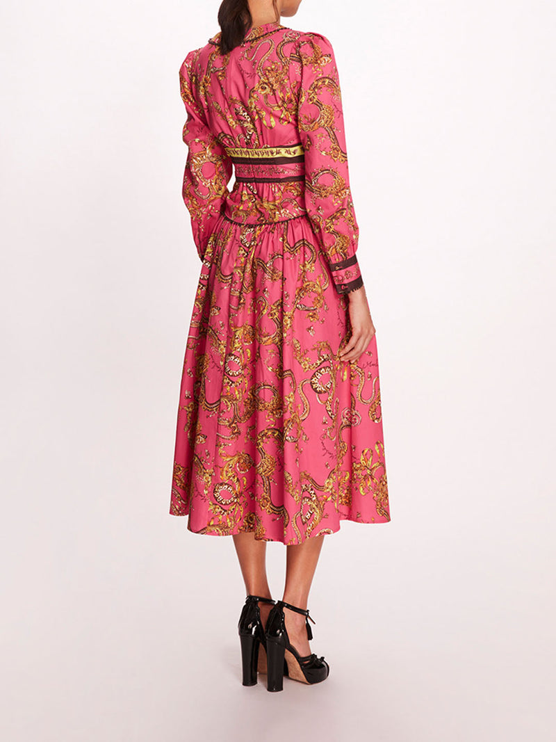 Tansy Midi Dress | Marchesa