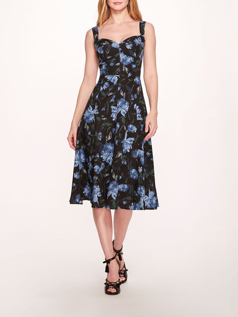 Holly Midi Dress | Marchesa