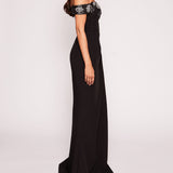 Draped Bodice Gown | Marchesa