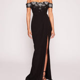 Draped Bodice Gown | Marchesa
