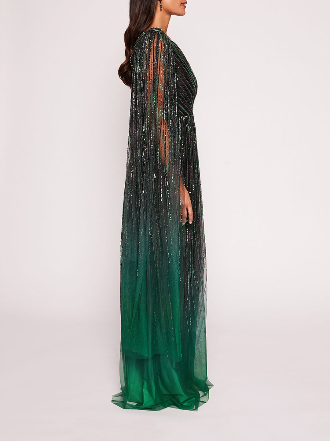 Ombre Beaded Gown | Marchesa