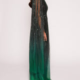 Ombre Beaded Gown | Marchesa