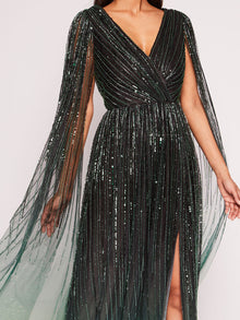 Ombre Beaded Gown | Marchesa