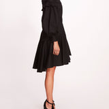 Laurel  Billowy Sleeve Midi Shirtdress