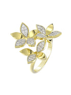 Wild Flower Yellow Gold Ring | Marchesa
