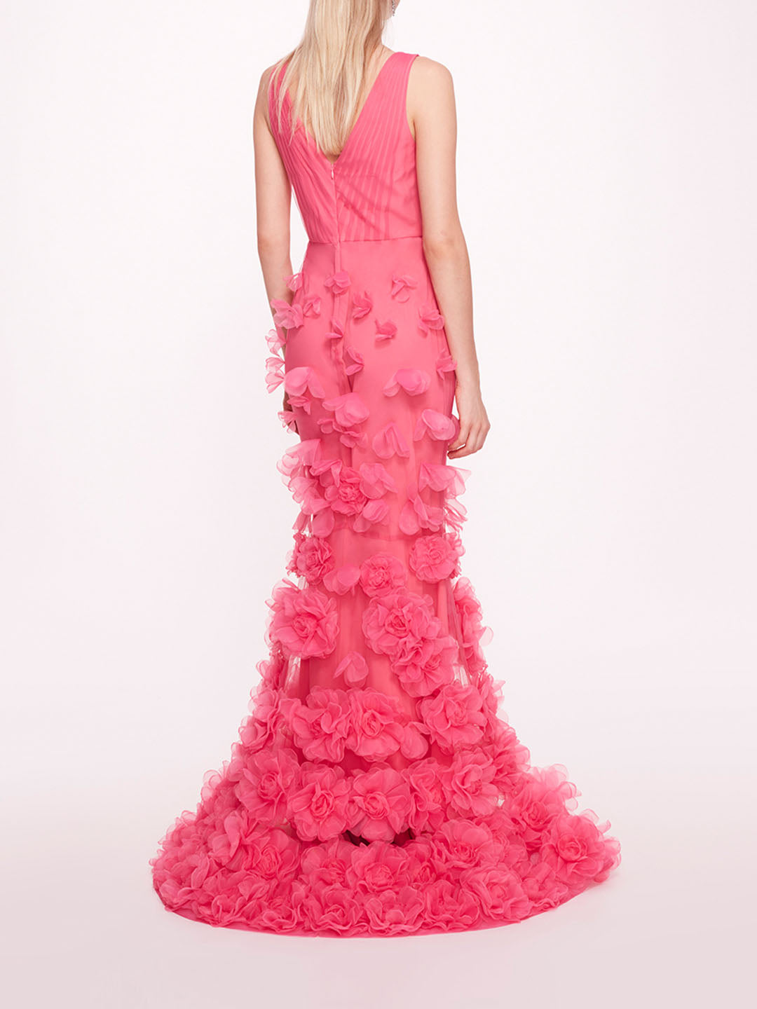 Tulle Rosette Gown | Marchesa