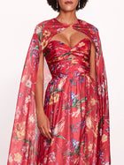 Ribbons Cape Gown | Marchesa