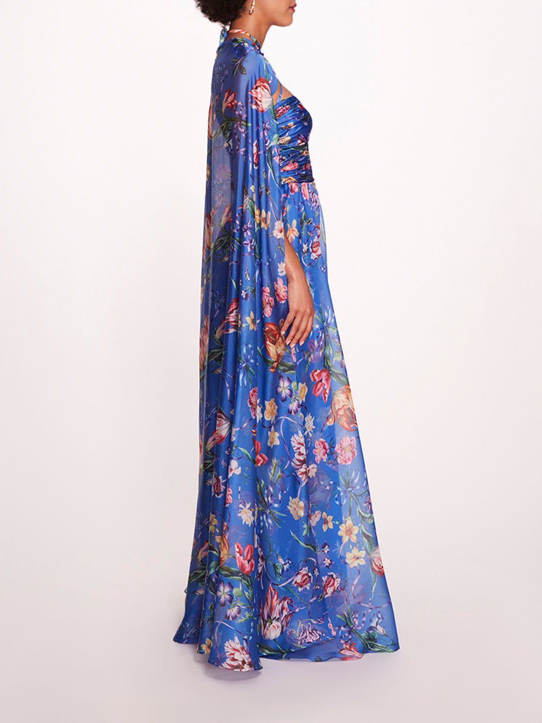 Ribbons Cape Gown – Marchesa