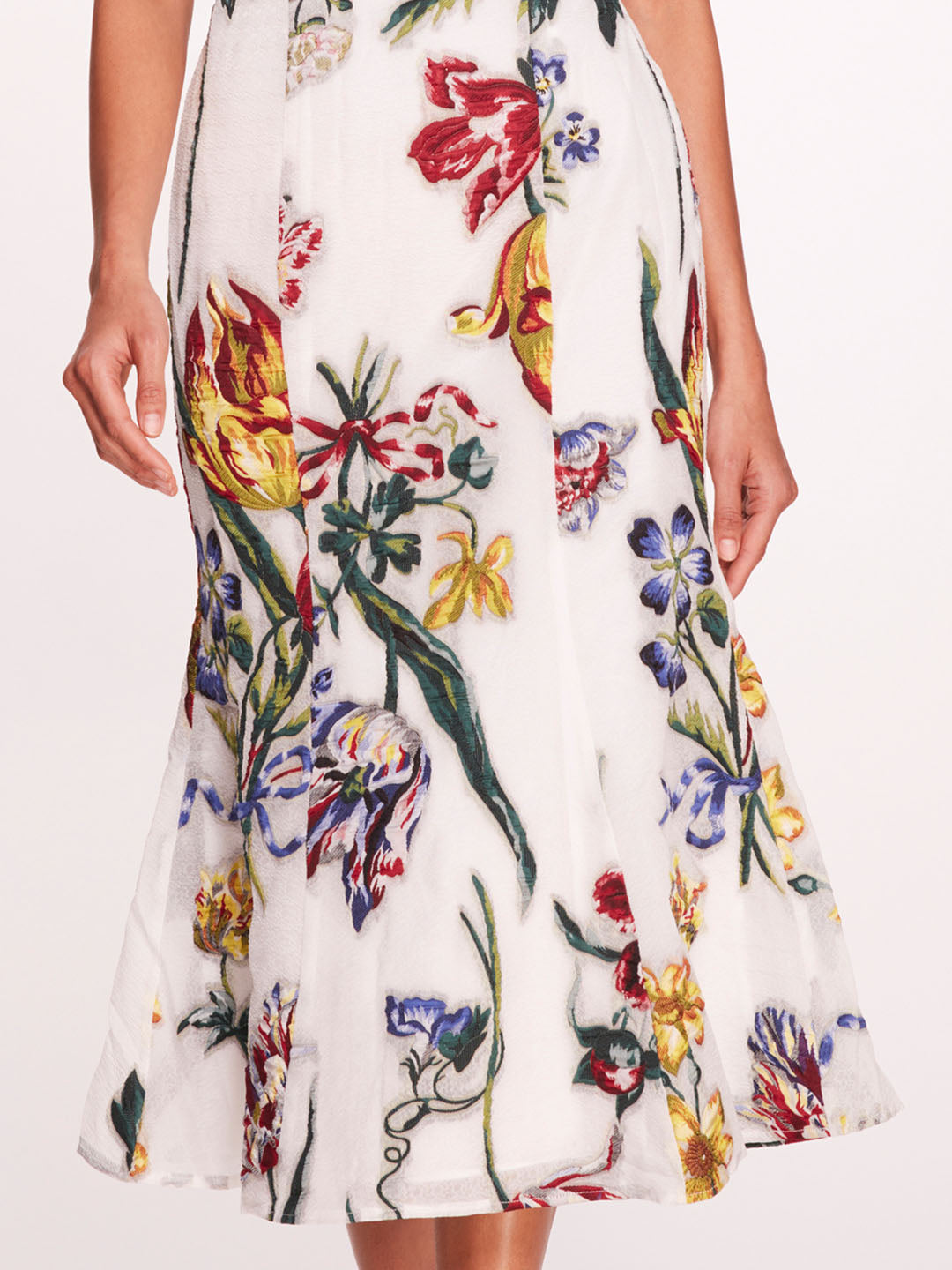 Alexander Midi Dress | Marchesa