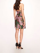 Strapless Sequin Mini Dress | Marchesa