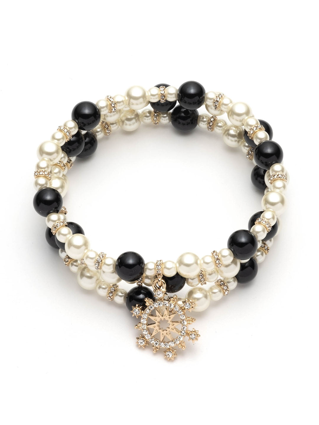 Black Pearl Bracelet Set | Marchesa