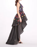 Load image into Gallery viewer, One Shoulder Floral Gown | Marchesa
