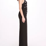 Crystal Embellished Sleeveless Gown | Marchesa